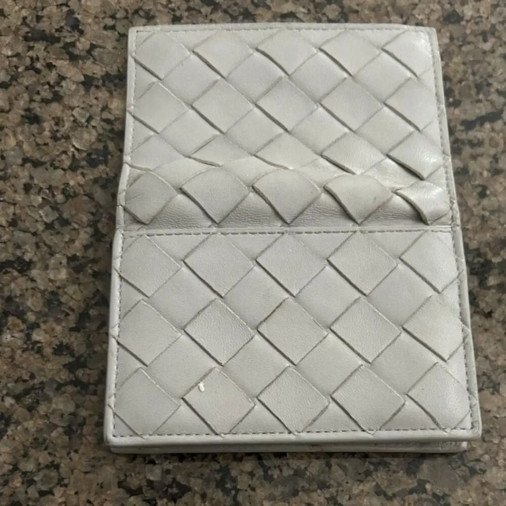 Bottega Veneta Small Intrecciato Leather Bi-Fold Wallet